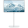 32–65 Inch TV Floor Stand White| Swivel & Height Adjustment Load 40kg Capacity