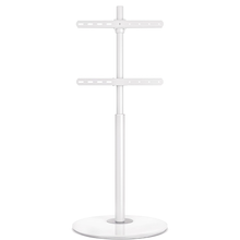 Universal Floor TV Stand with Swivel & Height Adjustment for 32–65 Inch TVs,Tempered Glass Base,VESA 100x100–400x400,40kg Capacity, free shipping