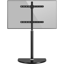 Space-Saving Corner TV Stand with Mount for 32–65 Inch TVs, 50° Swivel, Height Adjustable, Max VESA 400×400, Tempered Glass Base, 88 lbs Load, free shipping