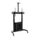 Lumi Height Adjustable Mobile TV Cart with Lockable Storage Cabinet, Camera Shelf & Cable Management | Fits 60"–100" TVs | 100kg Capacity TTL06C-610TW