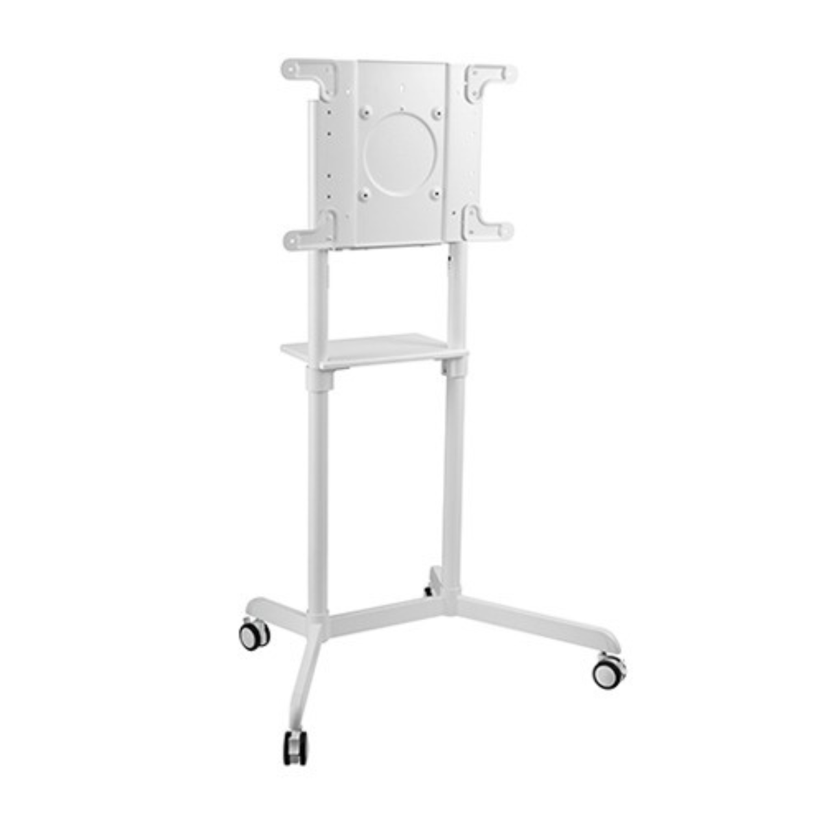 White adjustable stand 