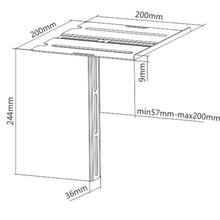 Gadget Wagon DVD Shelf for DVD Players, AV Receivers, Cable Boxes, 30 cm