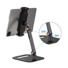 Gadget Wagon Tablet PC Desk Stand Holder, 360° Adjustable, 5 Kgs Load Capacity, Aluminium Base free shipping
