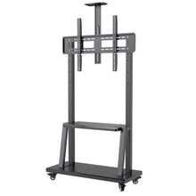 75 - 110 Inches Interactive Display Screens Trolley cart Lockable wheels 130 kgs Movable