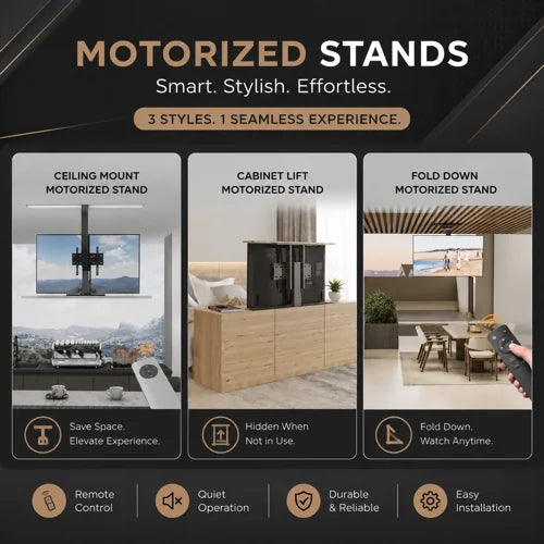 MOTORISED
TV MOUNTS