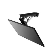 Gadget Wagon 50–75 Inch TV Motorized Drop Down Flip Ceiling Mount for  | 40 Kg Capacity | Motorised 0°–85° Tilt | VESA up to 600×600 mm | Remote + Tuya/Smart Life App Control | Black, free shipping