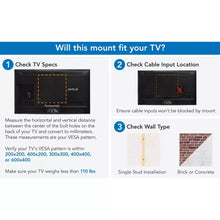 Wall Mount With Full 360 Degree Rotation Fits Most TVs from 32