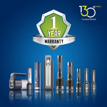 Philips ABS 21cms Multi-Functional Rechargeable Flashlight & Portable Torch Light – 400/350Lumens, 150m Range, 2000mAh SFL1188/56 free shipping