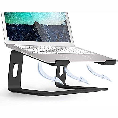 10 13 14 15.6" Laptop Stand, Ergonomic Aluminum Laptop, Detachable ,Riser Notebook Holder - GADGET WAGON Laptop Risers & Stands