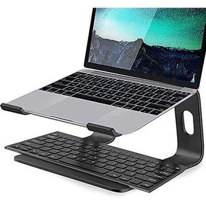 10 13 14 15.6" Laptop Stand, Ergonomic Aluminum Laptop, Detachable ,Riser Notebook Holder - GADGET WAGON Laptop Risers & Stands