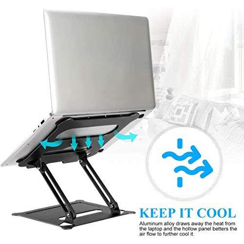 10 - 17" Laptop Stand for Table,Ergonomic Laptop Stand,Computer Riser - GADGET WAGON Laptop Risers & Stands