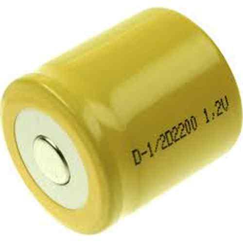 1.2 V 3500 mAh Size ' 1/2 D ' Rechargeable battery for Torch , Radio ,..1 Unit - GADGET WAGON Batteries