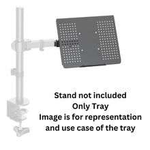 13 14 15.6 inch Laptop Tray VESA Attachable 100x100mm for Monitor Arms and Wall mounts - GADGET WAGON Laptop Risers & Stands