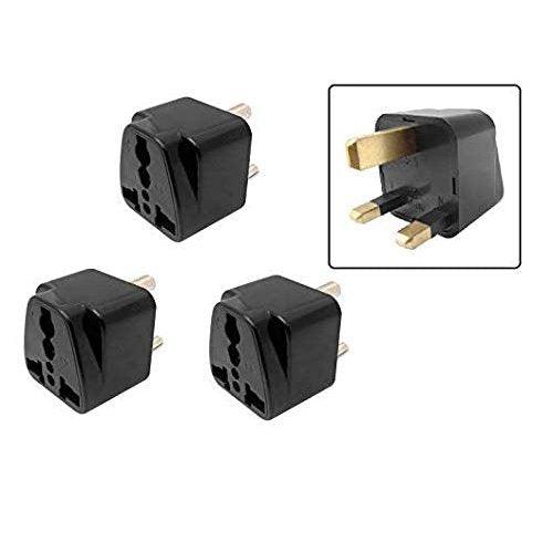 13 Amps 3 Pin UK Malaysia Singapore Hong Kong to India Converter - GADGET WAGON Travel Converters & Adapters