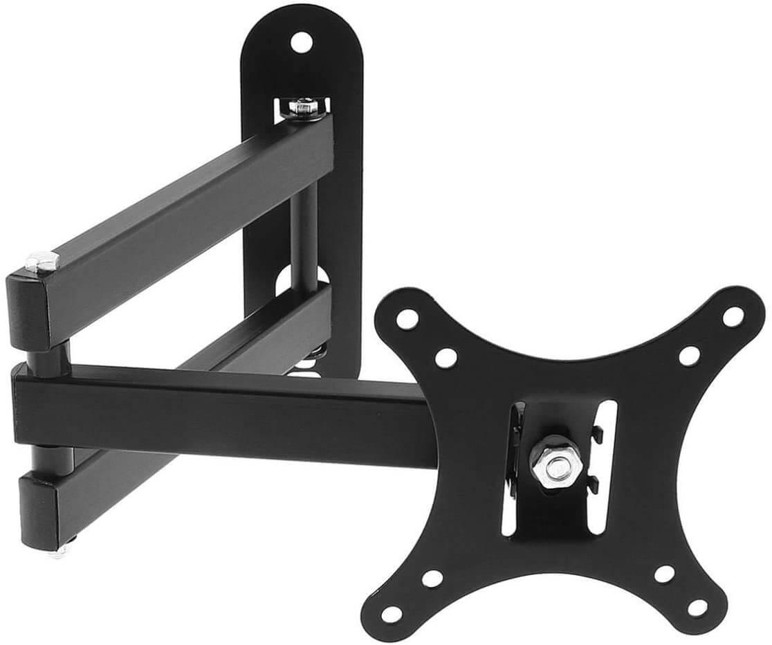 14 - 27 " LED TV & Monitor Wall Mount Stand Bracket Swivel & Tilt - GADGET WAGON TV Wall & Ceiling Mounts