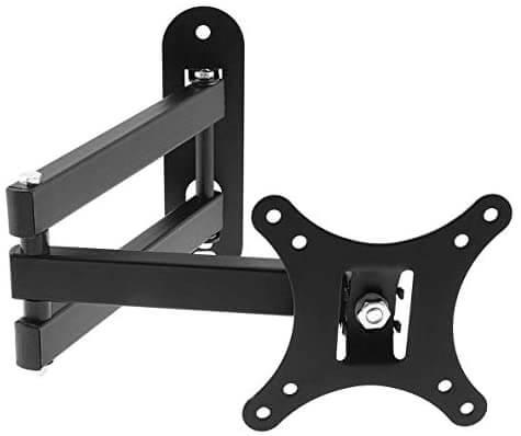 14 - 27 " LED TV & Monitor Wall Mount Stand Bracket Swivel & Tilt - GADGET WAGON TV Wall & Ceiling Mounts