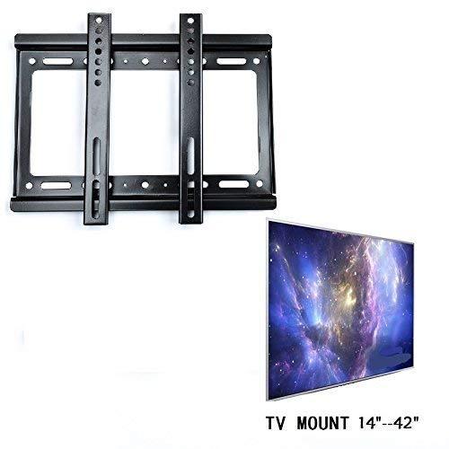 14 - 43" LED TV Wall Mount Bracket | Strong Heavy Duty for LCD & Plasma - GADGET WAGON TV Wall & Ceiling Mounts