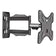 14 to 43 Inch led TV Wall Mount Movable Swivel Corner Bracket Swivel and Tilt Corner, Full Motion