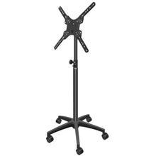 14 to 55 inch LED TV Cart Portable Stand with Wheels, Swivel & Tilt Function| 30 kgs Load Capacity - GADGET WAGON TV Wall & Ceiling Mounts