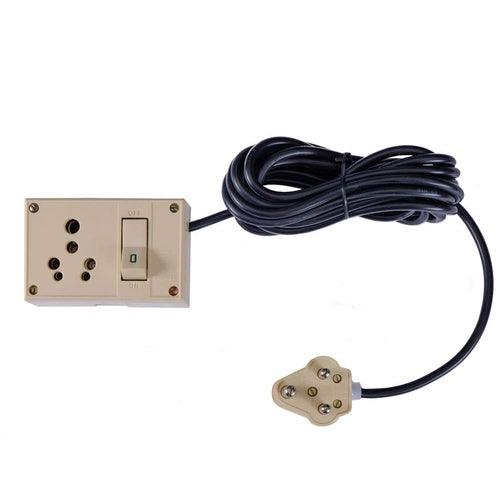 15 / 16 A Power Extension 5 Meters Board for Heavy Appliances Made in India - GADGET WAGON Power Strips & Surge Suppressors