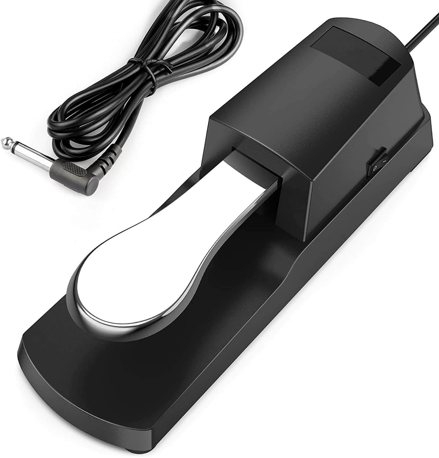 15 cm piano keyboard sustain pedal damper sustain foot pedal - GADGET WAGON Musical Instruments