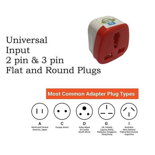 15/16 A to 5/6 A 3 pin Converter Adapter Plug for Heavy appliances - GADGET WAGON Power Converters