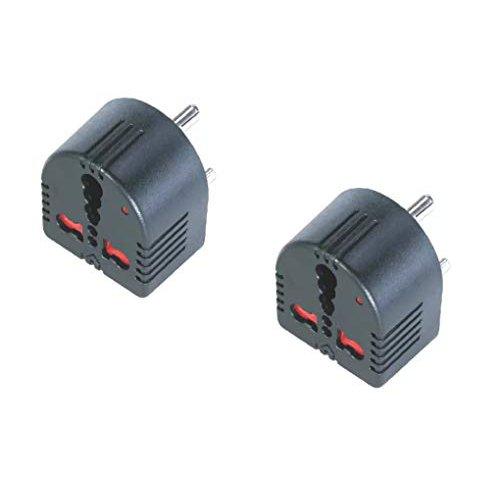 16 / 15A TO 6A / 5A Converter Plug 3 pin Universal input socket plug adapter - GADGET WAGON Travel Adaptors & Converters