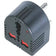 16 / 15A  TO 6A / 5A Converter Plug 3 pin Universal input socket plug adapter