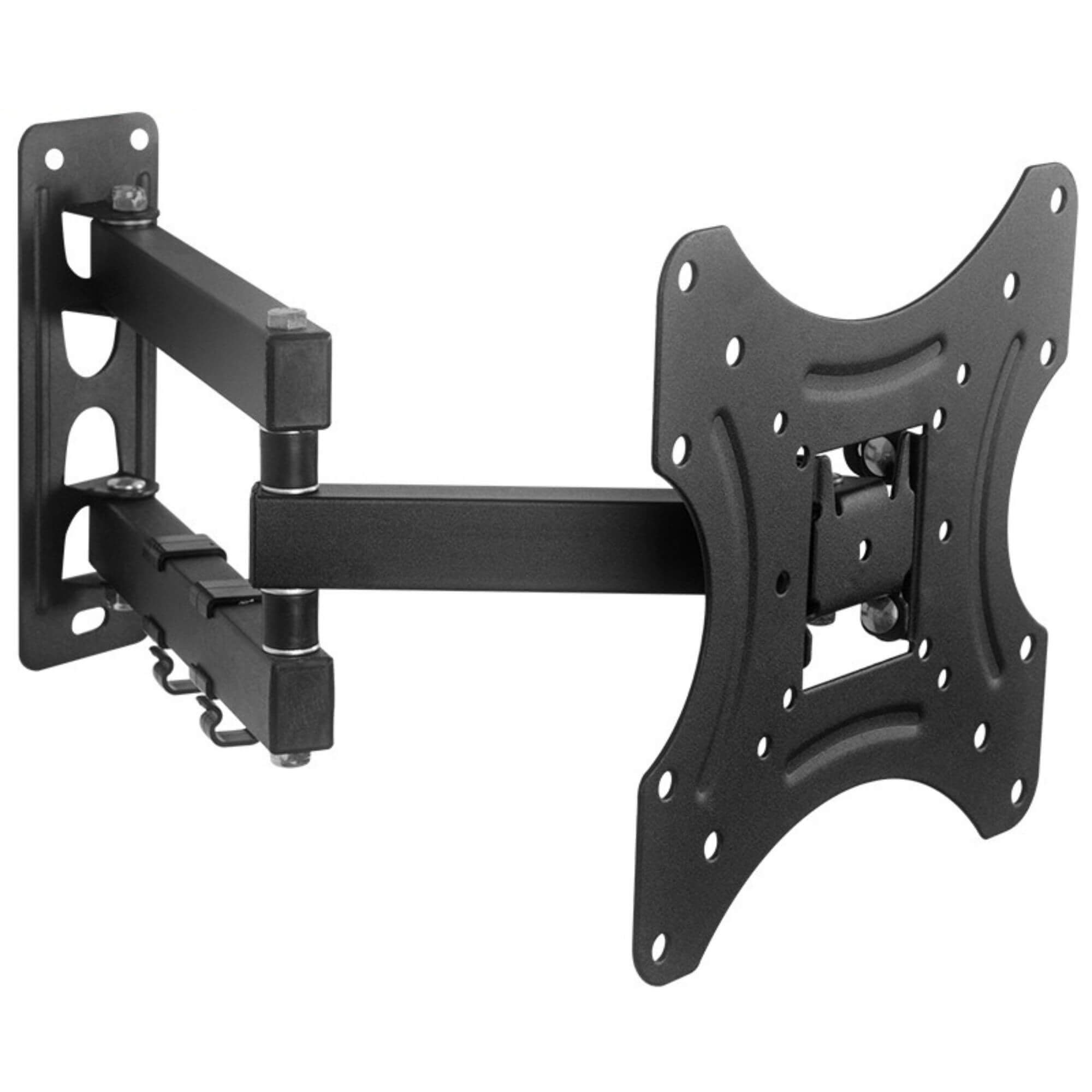 17 to 32" Inches 180 Degree Swivel 15 Degrees tilt Full Motion Corner tv Wall Mount for LCD LED Plasma TV & Monitor - GADGET WAGON TV Wall & Ceiling Mounts