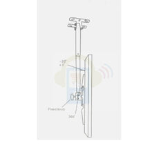17 to 42 Inches LED TV Ceiling Wall Mount 25 Kg Load capacity| 2 - 3 feet - GADGET WAGON TV Wall & Ceiling Mounts