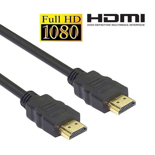 2 Meters HDMI Cable Gold Plated: Premium Quality, Durable Construction, Long Reach, Crystal Clear Picture and Sound - GADGET WAGON HDMI Cables