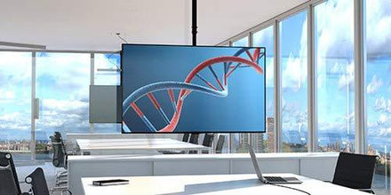 20 to 42 Inches 3 to 6 Feet LED TV Ceiling Wall Mount Tilt VESA 200x200 mm Max - GADGET WAGON TV Wall & Ceiling Mounts FREE SHIPPING