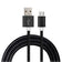 2.4A Micro USB Fast Charge and sync Data Transfer Cable 1 Meter Leather Finish