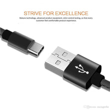 2.4A Type C Fast Charge and sync Data Transfer Cable 1 Meter Leather Finish - GADGET WAGON ELECTRONIC_CABLE