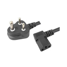 3 Pin Power Cord for Desktop, CPU,PC, Machines and Other deivces 220V - GADGET WAGON CABLE_OR_ADAPTER