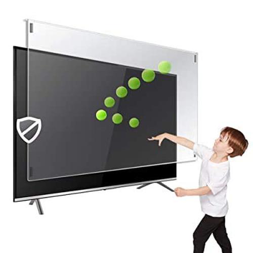 55 inch LED TV Glass Screen Guard Safety 3mm Thickness Anti Glare