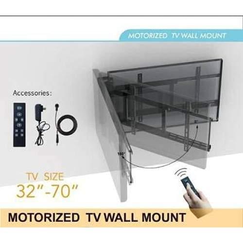 32 - 70" Motorized LED TV Wall Mount | Automatic with Remote Control - GADGET WAGON Electronics