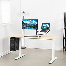 Single Monitor Stand with Laptop Tray Desk Mount LDT12- C1M2KN