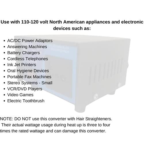 Stepdown 220v to 110v Transformer Voltage Converter 100 watts