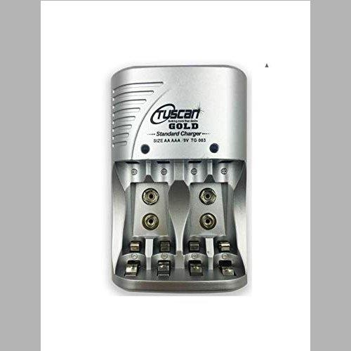 AA, AAA, 9V Volts Cell Battery Charger Wall Plug