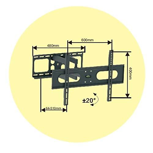 43 - 70" LED TV Wall Mount Bracket | Strong Heavy Duty for LCD & Plasma - GADGET WAGON TV Wall & Ceiling Mounts
