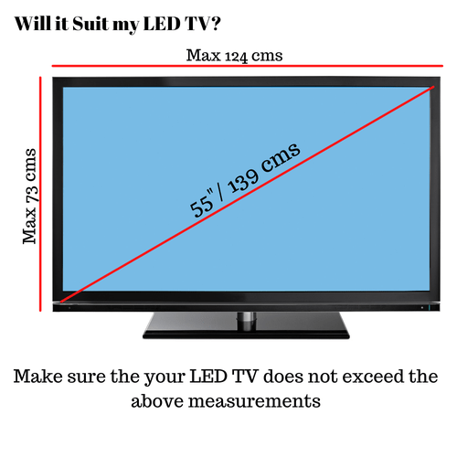 55 inch LED TV Glass Screen Guard Safety 3mm Thickness Anti Glare