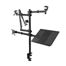 5 in 1 Monitor Stand Arm | Multi-Function Live Broadcast Bracket | Notebook Flash Microphone Display Bracket - GADGET WAGON Monitor Arm