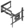 50 to 75" TV Wall Mount Moveable Left Right 90 degree Swivel and Tilt | 68.2 kgs Load Capacity A2