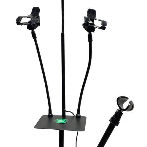 Microphone Tripod Stand / Phone Holder for Video Shoot karaoke recording live