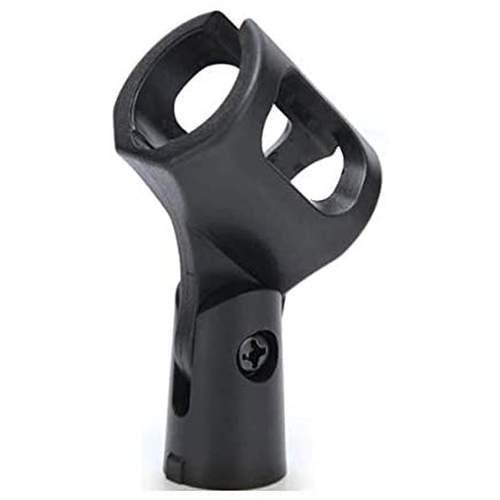 5/8" Mic Clamp Holder Universal for cordless microphones Pack of 2 (16:Cordlesss Cut) - GADGET WAGON Microphone Clumps