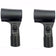 5/8" Mic Clamp Holder Universal for cordless/corded XLR, P38 microphones Pack of 2 (17:)