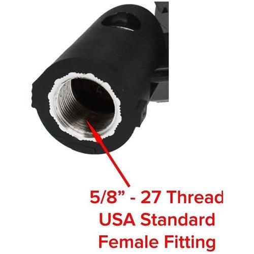 5/8" Mic Clamp Holder Universal for cordless/corded XLR, P38 microphones Pack of 2 (17:) - GADGET WAGON Microphone Clumps