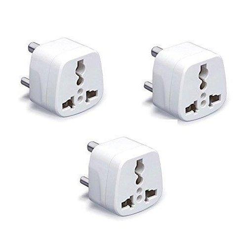 6 A to 16 A Amps 3 pin converter plug UK US EU Pack of 3 - GADGET WAGON CE