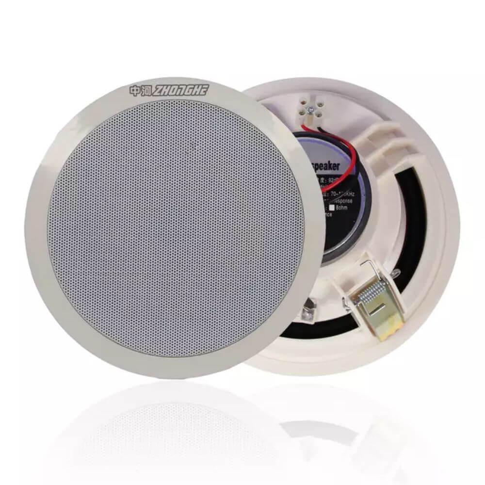 6 inch Ceiling Speaker 20W Power ABS Plastic Case 100V - GADGET WAGON SPEAKERS